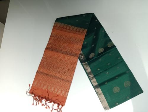 SOFT SILK SAREE WITH BLOUSE